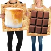 Hot Adult S'Mores Snack Couples Costumes Couples' Costumes
