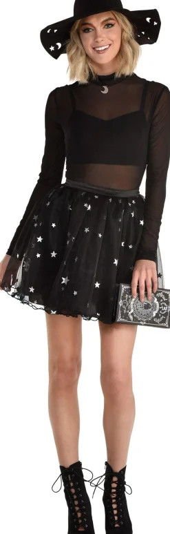 Flash Sale Adult Spellcaster Witch Costume Women Witch