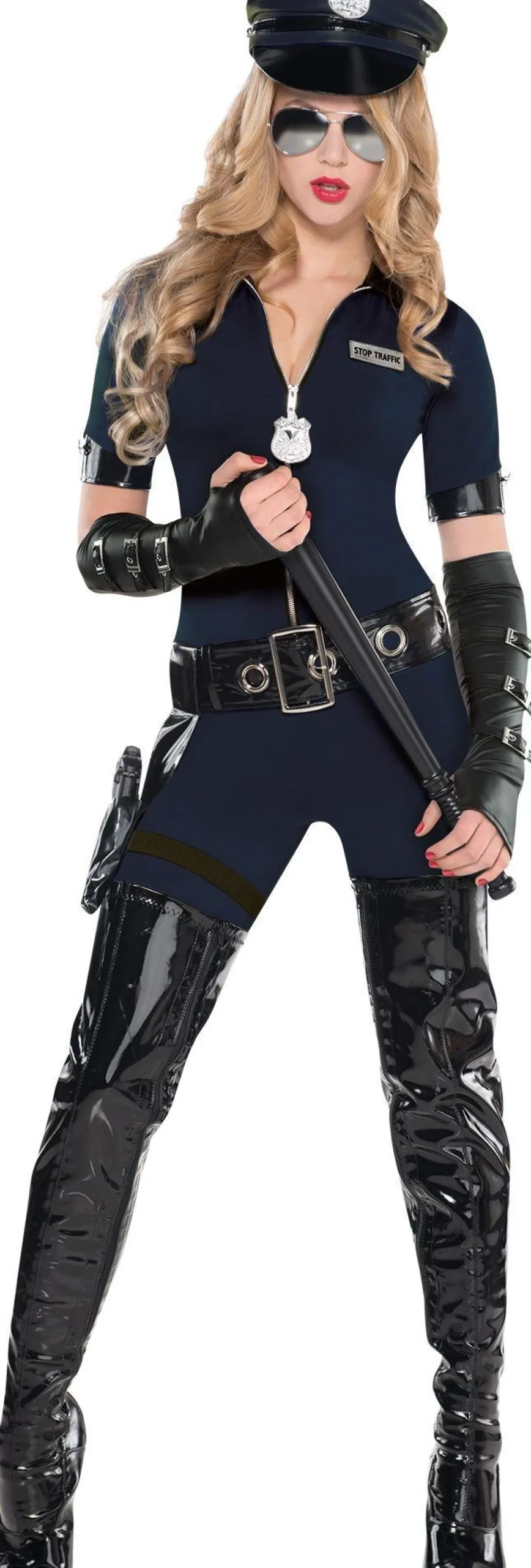 Hot Adult Stop Traffic Sexy Cop Costume Women Sexy