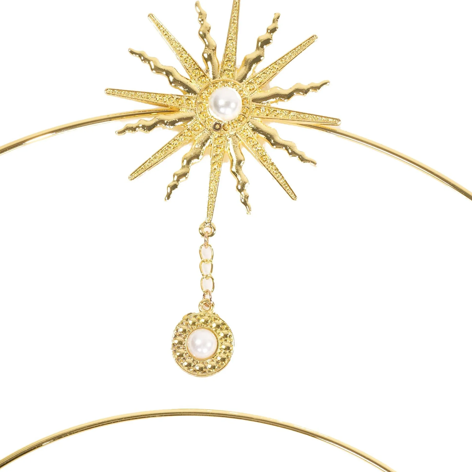 Store Adult Sun Angel Metal Headband Headbands, Tails