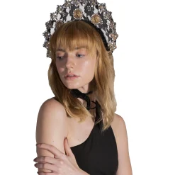 Store Adult Sundrop Crown Headband - Day Of The Dead Headbands, Tails