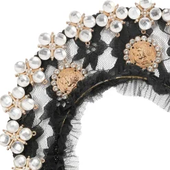 Store Adult Sundrop Crown Headband - Day Of The Dead Headbands, Tails