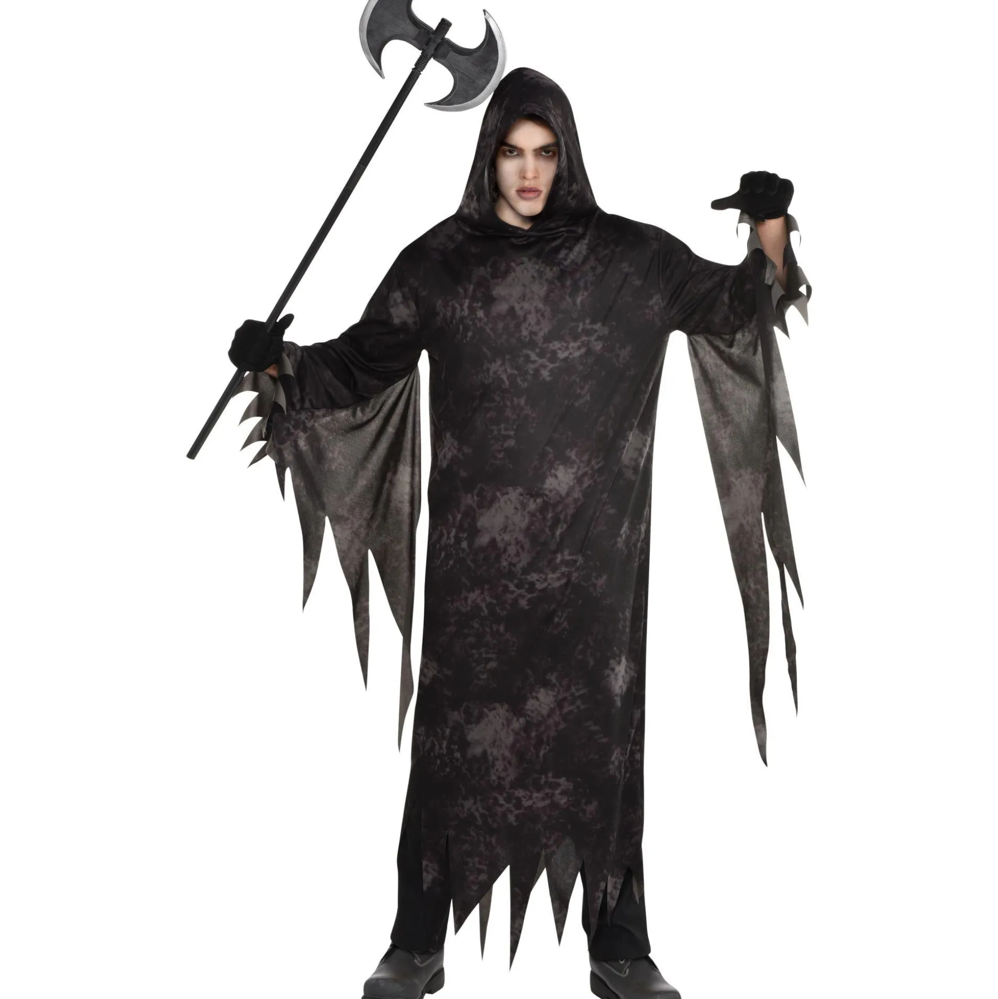 Clearance Adult Tattered & Hooded Ghoul Robe Capes, Robes
