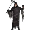 Best Sale Adult Tattered & Hooded Ghoul Robe Men Scary