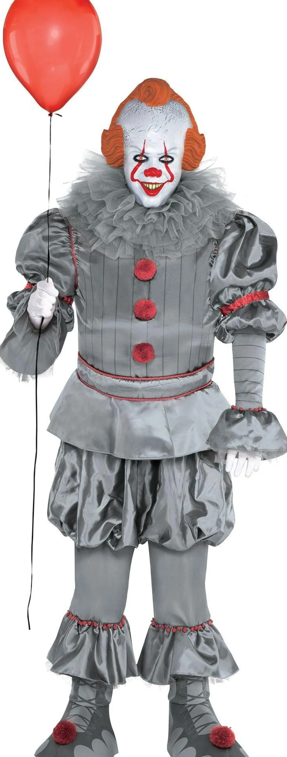 Best Adult Tattered Pennywise Costume Plus Size - It Chapter Two Plus Size Costumes