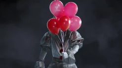 Best Adult Tattered Pennywise Deluxe Costume - It Chapter Two Men Scary