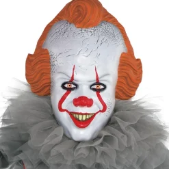 Best Adult Tattered Pennywise Deluxe Costume - It Chapter Two Men Scary