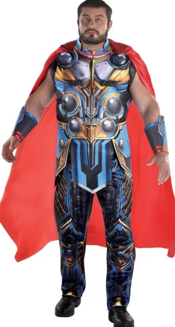 Sale Adult Thor Plus Size Costume - Thor: Love And Thunder Men Superhero