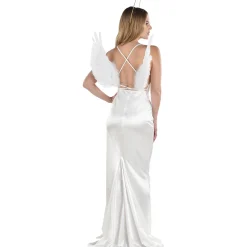 Cheap Adult White Feather Floating Angel Wings Wings