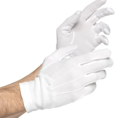Discount Adult White Gloves Deluxe Gloves