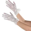 Cheap Adult White Lace Gloves - Creepy Doll Gloves