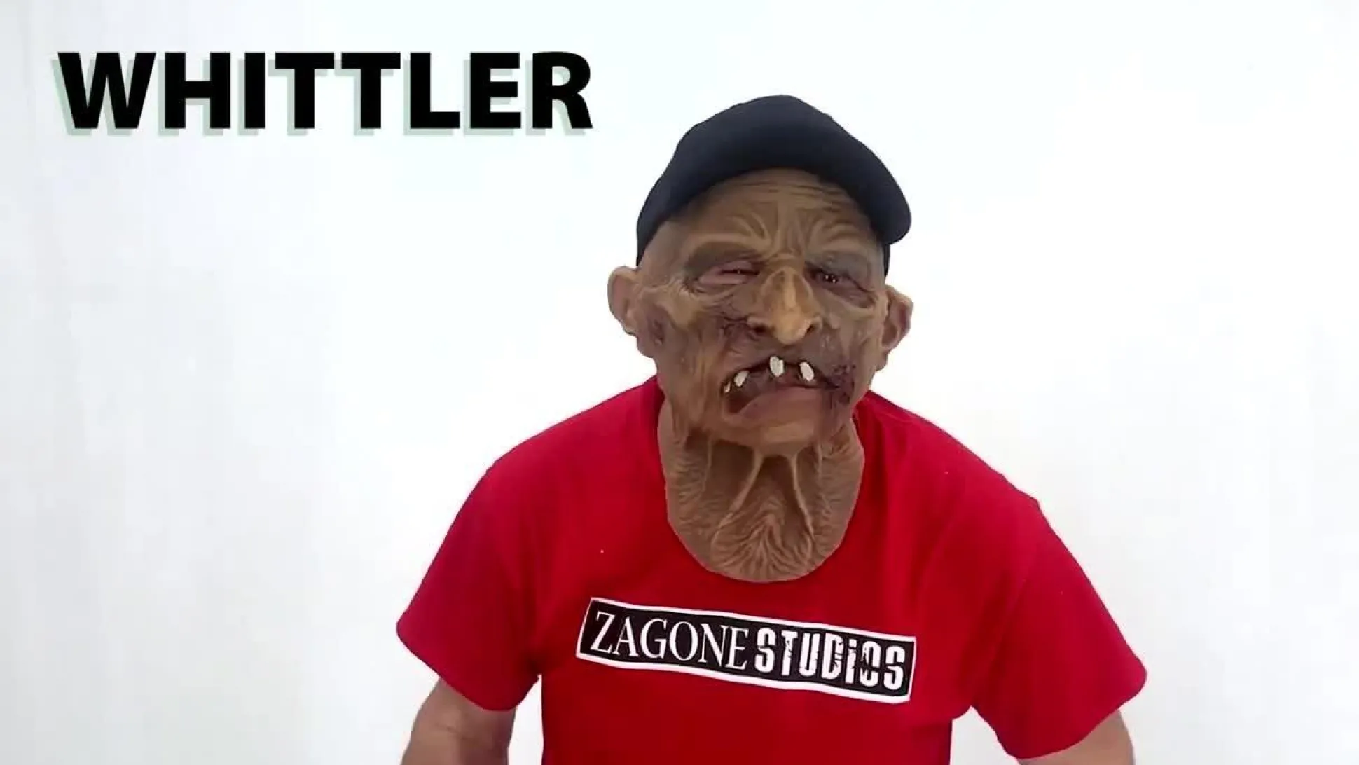 Clearance Adult Whittler Zombie Latex Mask - Zagone Studios Scary