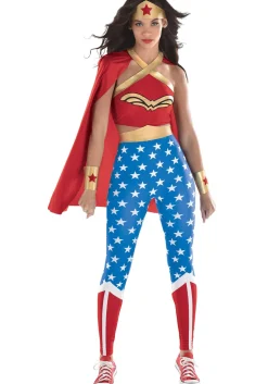 Shop Adult Wonder Woman Costume - Dc Originals Women Superhero