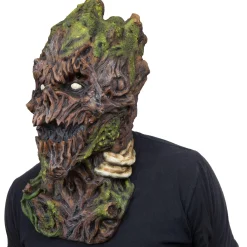 Store Adult Wood Monster Latex Mask Scary
