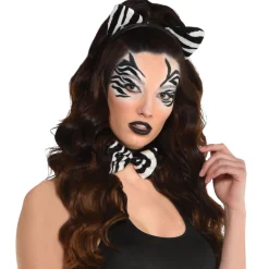 Cheap Adult Zebra Costume Kit Women Sexy