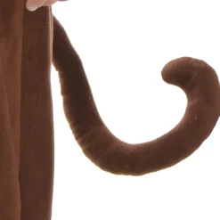 New Adult Zipster Monkey One Piece Costume Plus Size Couples' Costumes