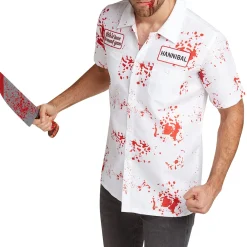 New Adult Zombie Butcher Costume Accessory Kit Men Scary