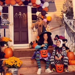 Party City Air-Filled Bats & Spiders Halloween Balloon Garland Kit| Balloons