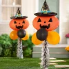Party City Air-Filled Witchy Pumpkin Halloween Balloon Yard Sign, 67In| Balloons
