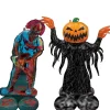 Party City Airloonz Creepy Clown & Pumpking Halloween Foil Balloon Set, 2Pc| Balloons