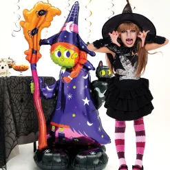 Party City Airloonz Halloween Witch Balloon, 55In| Balloons