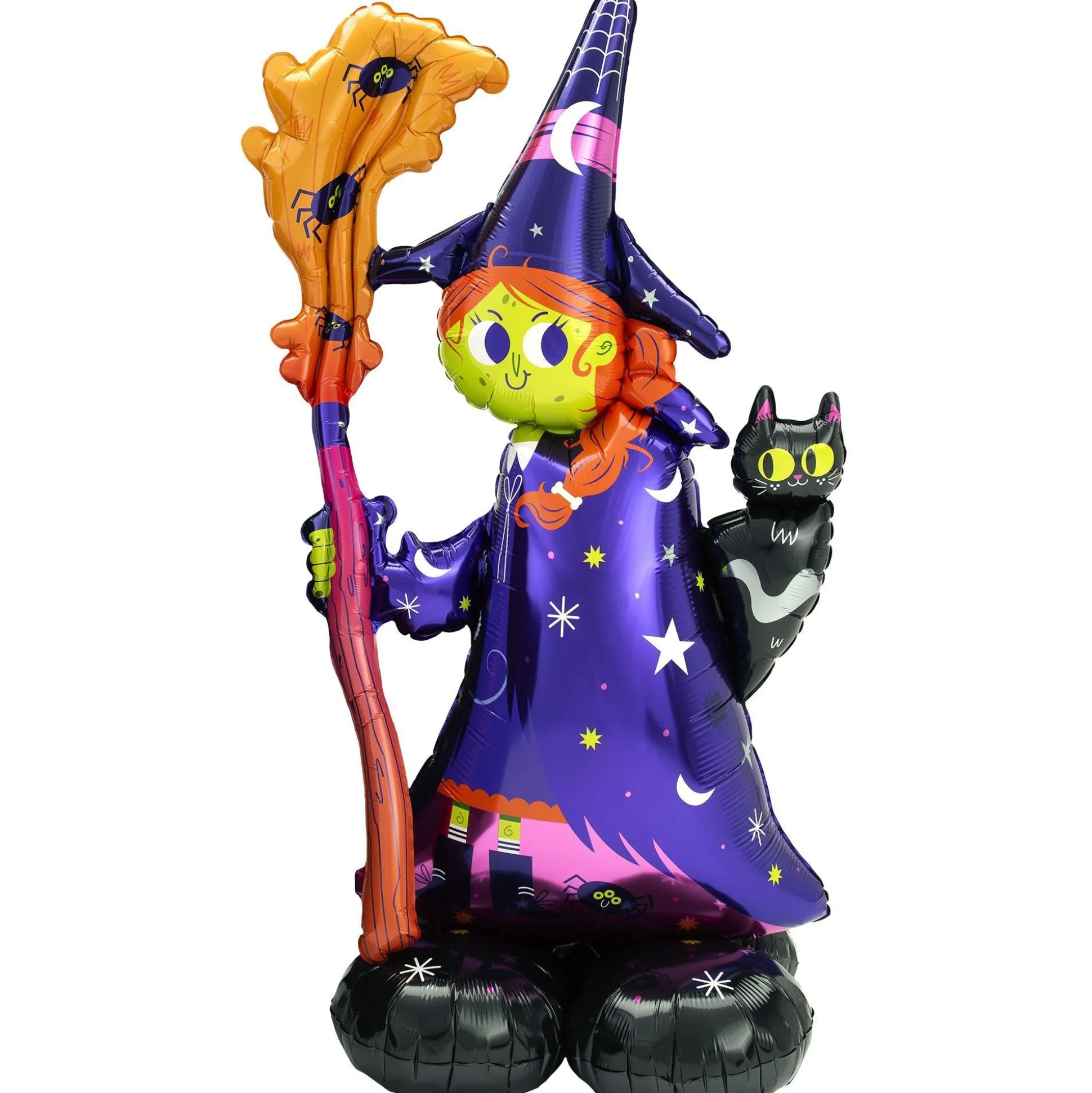 Party City Airloonz Halloween Witch Balloon, 55In| Decorations