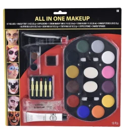 Sale All-In-One Halloween Makeup Kit 18Pc Makeup