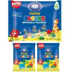 Shop Amos 4D Gummy Blocks, 11Pc Candy Buffet By Color