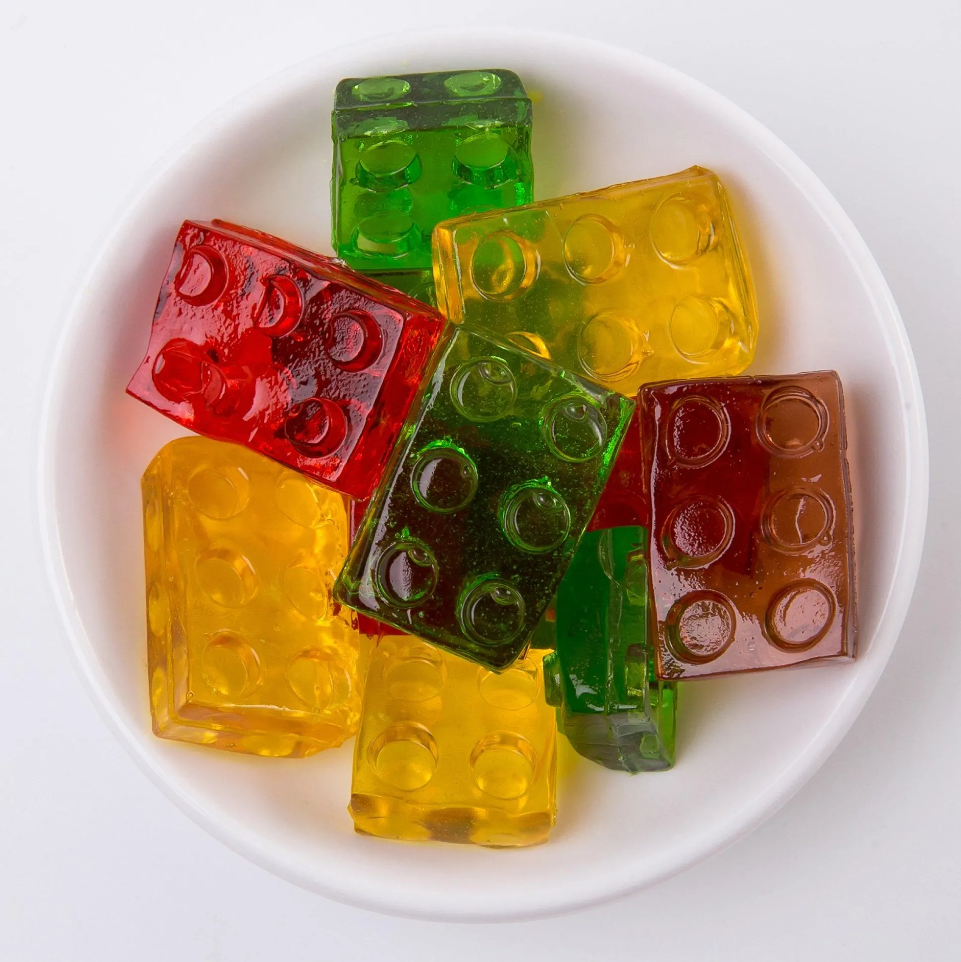 Shop Amos 4D Gummy Blocks, 11Pc Candy Buffet By Color