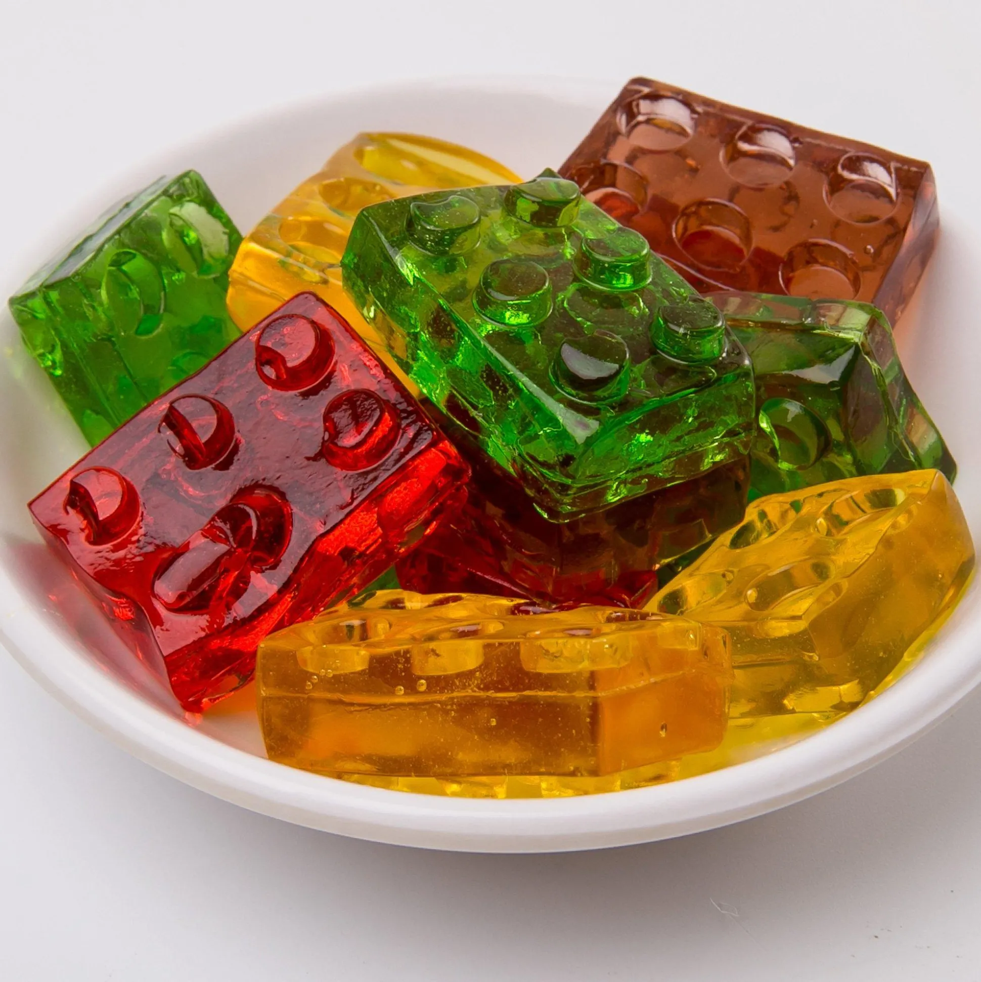 Shop Amos 4D Gummy Blocks, 11Pc Candy Buffet By Color