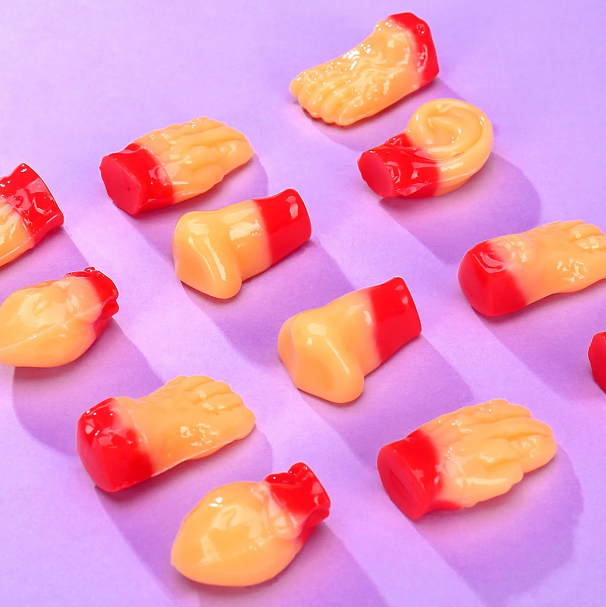 Outlet Amos 4D Gummy Body Parts, 9.03Oz - Halloween Candy Bulk Candy