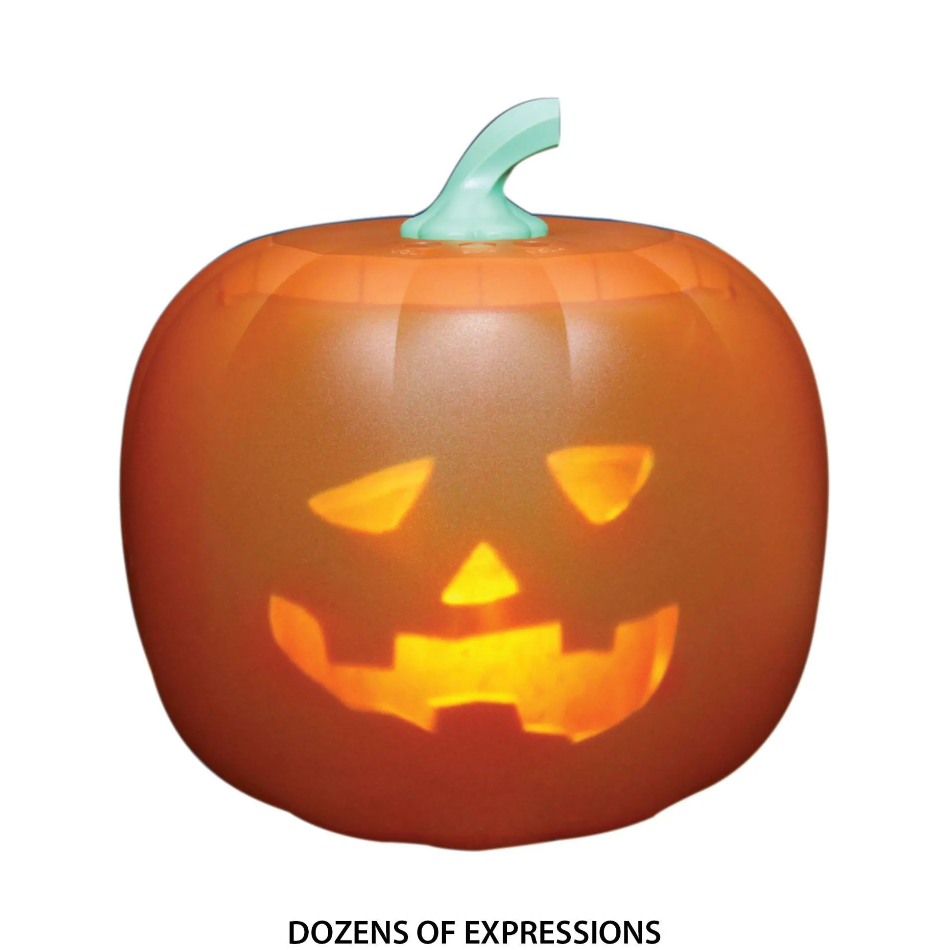 Party City Animated Light-Up Talking Jabberin' Jack Pumpkin Decoration, 9In X 11In| Home Décor