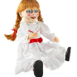 Party City Animatronic Annabelle Doll Halloween Decoration, 11.8In - Annabelle Comes Home| Animatronics