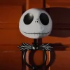 Party City Animatronic Jack Skellington Plastic Door Knocker Halloween Decoration, 9.5In X 16.5In - Disney The Nightmare Before Christmas| Door Décor & Signs