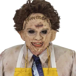 Party City Animatronic Leatherface, 6.6Ft - Texas Chainsaw Massacre| Animatronics