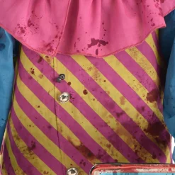 Party City Animatronic Light Up Talking Neon Ice Cream Clown, 6Ft| Animatronics