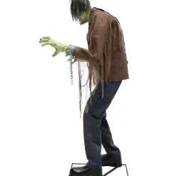 Party City Animatronic Light Up Talking Mad Monster Marlon, 7Ft| Animatronics