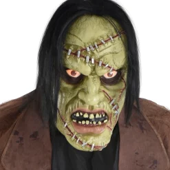 Party City Animatronic Light Up Talking Mad Monster Marlon, 7Ft| Animatronics