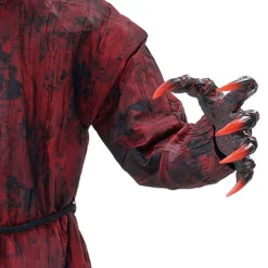 Party City Animatronic Light-Up Talking Lava Demon Decoration With Fog Effect, 7.5Ft| Animatronics