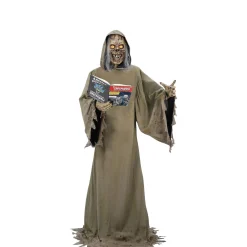Party City Animatronic Light-Up The Creep, 6Ft - Halloween Decoration| Animatronics