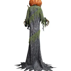 Party City Animatronic Light-Up Towering Pumpkin Creep, 12Ft| Animatronics