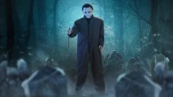 Party City Animatronic Michael Myers Halloween Decoration, 6.6Ft - Halloween Ii| Animatronics