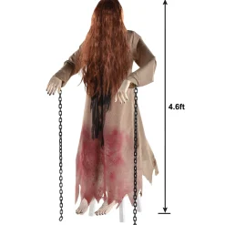 Party City Animatronic Rising Woman Decoration, 4.6Ft| Animatronics