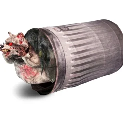 Party City Animatronic Zombie Raccoon Trashcan Pop-Out, 32In X 28In - Halloween Decoration| Animatronics