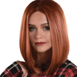 Hot Auburn Red Long Bob Wig Wigs