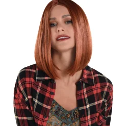 Hot Auburn Red Long Bob Wig Wigs