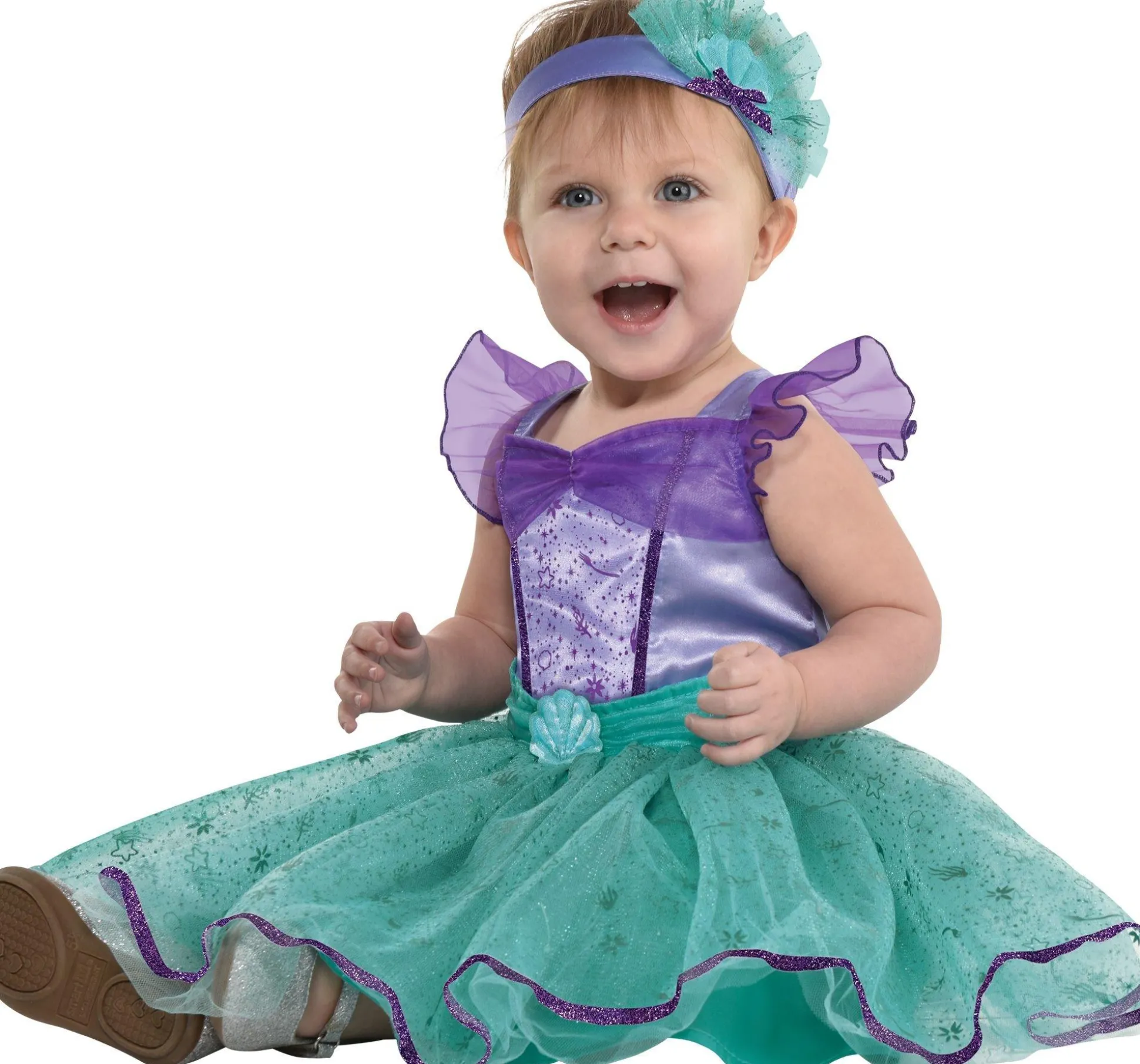 Party City Baby Classic Ariel Costume - Disney The Little Mermaid| Baby Girl