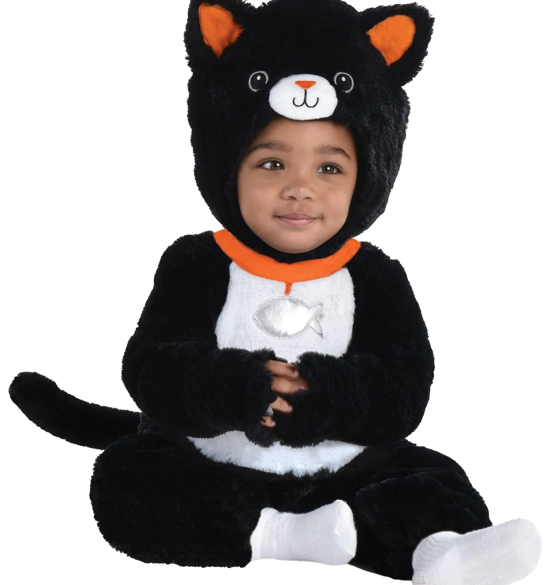 Party City Baby Cuddly Cat Costume| Baby Girl