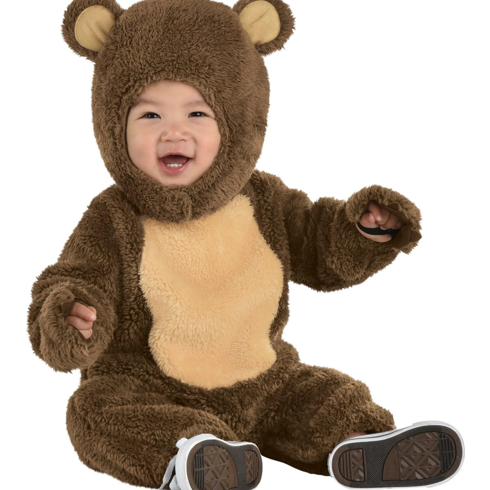Party City Baby Cuddly Teddy Bear Costume| Baby Girl