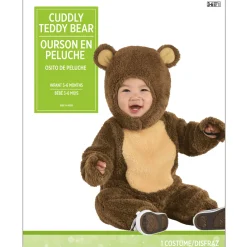 Party City Baby Cuddly Teddy Bear Costume| Baby Girl